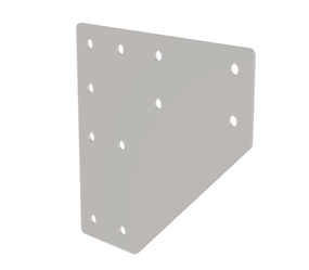 Plaque de gousset 200x200 mm | © MUNK GmbH
