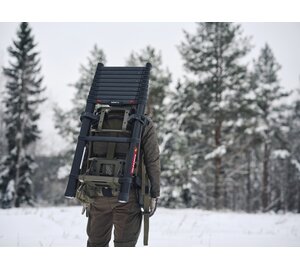 Teleskopleiter Rescueline 4,1m black Transport | © MUNK GmbH