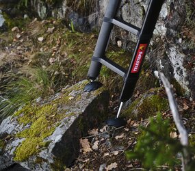 Holm extension for telescopic single ladder Application | © MUNK GmbH