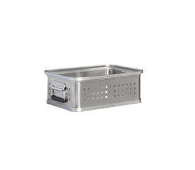 Kasten ohne Deckel Aluminium Größe 4 | © MUNK GmbH