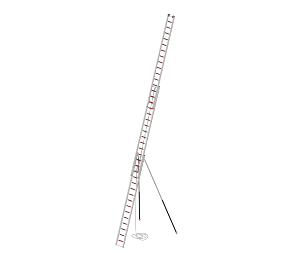 Rope ladder 3x15 rungs with supports | © MUNK GmbH
