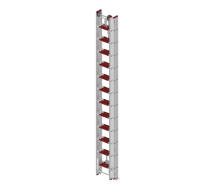 Rope ladder 3x12 rungs without supports inserted | © MUNK GmbH