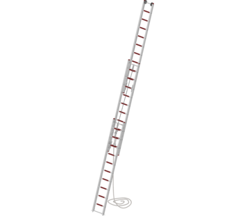Seilzugleiter 3x10 Sprossen ohne Stützen | © MUNK GmbH