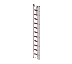 2-piece rope ladder EN 1147 2x11 rungs without supports inserted | © MUNK GmbH