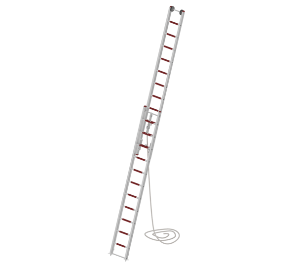 2-piece rope ladder EN 1147 2x11 rungs without supports | © MUNK GmbH