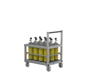 Trolley for oxygen canisters without elevation | © MUNK GmbH