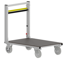 Unité de commande pliable sur chariot à roulettes | © MUNK GmbH