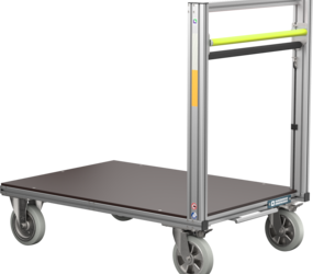 Conteneur roulant universel avec 1 plate-forme | © MUNK GmbH