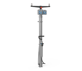 Lichtmast 4m für Rollcontainer Strom-Licht | © MUNK GmbH