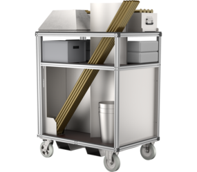 Folding stab. 1200 mm for side-rail height 85 mm | © MUNK GmbH