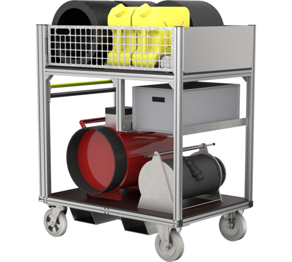 Reference mobile container: ventilation and aeration | © MUNK GmbH