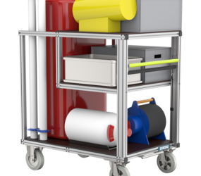Referenz-Rollcontainer: Zelt | © MUNK GmbH