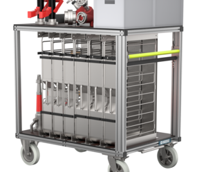 Mobile container hose cage view 2 | © MUNK GmbH