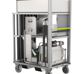Mobile container hazardous materials pump view 2 | © MUNK GmbH