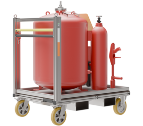 Mobile cont. powder extinguishing system view 2 | © MUNK GmbH