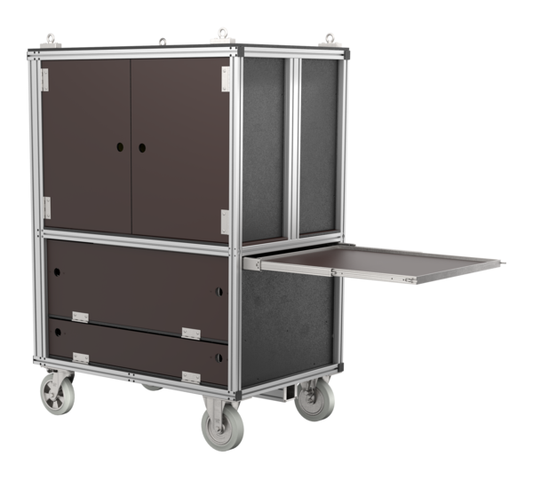 Rollcontainer Atemschutz Holzaufbau | © MUNK GmbH