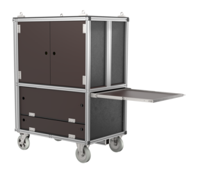 Rollcontainer Atemschutz Holzaufbau | © MUNK GmbH