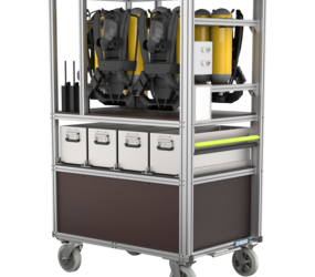 Mobile contain. breath. apparatus double canister | © MUNK GmbH