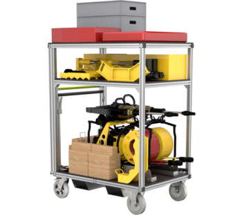 Conteneur roulant Appareils secours hydr. Type 1 | © MUNK GmbH