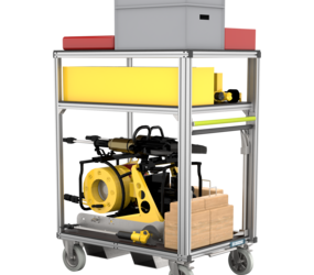 Mobile container hydraulic rescue equipment type 1 | © MUNK GmbH