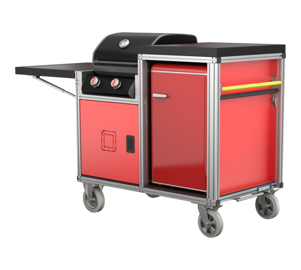 Referenz-Rollcontainer: Grill | © MUNK GmbH