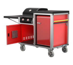 Referenz-Rollcontainer: Grill | © MUNK GmbH