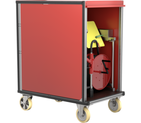 Rollcontainer Löschanlage | © MUNK GmbH