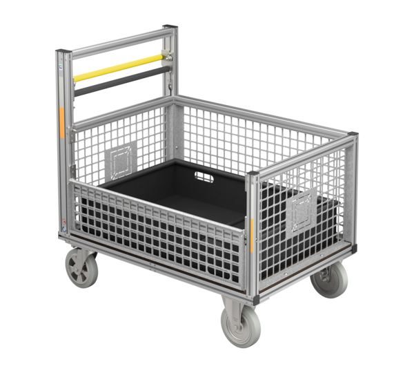 Universal mobile lattice box with tub insert | © MUNK GmbH