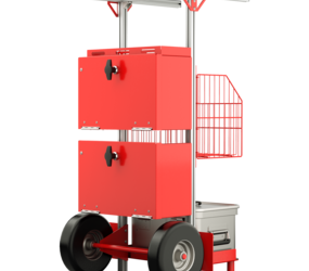 SafeCaddy® "Protection incendie" sans chargement, arrière | © MUNK GmbH
