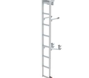 Échelle d’accès arrière avec système d’extraction | © MUNK GmbH