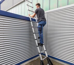 Stufen-Teleskopleiter Prime Line 13 Stufen | © Telesteps AB