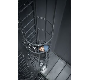 Fixed ladder system detail 2 in use | © MUNK GmbH