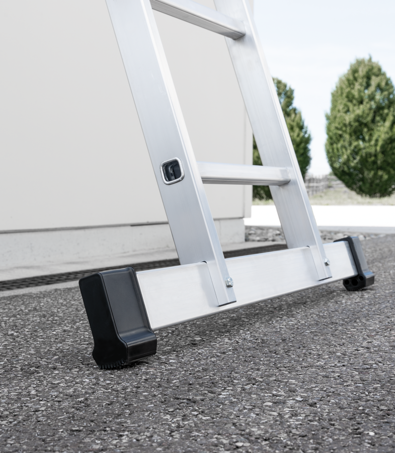 Rung straight ladder with standard stabiliser | MUNK Group
