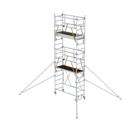 Échaf. pliant SG 1,80x0,75 m, av stab., ht. PF 4,04 m | © MUNK GmbH