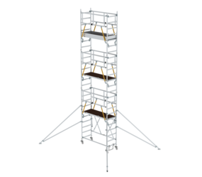 Échaf. pliant SG 1,80x0,75 m, av stab., ht. PF 6,0 m | © MUNK GmbH