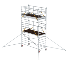 Éch. roul. SG 3,00x1,35 m av stab. & PF x2, H. PF 4,47 m | © MUNK GmbH