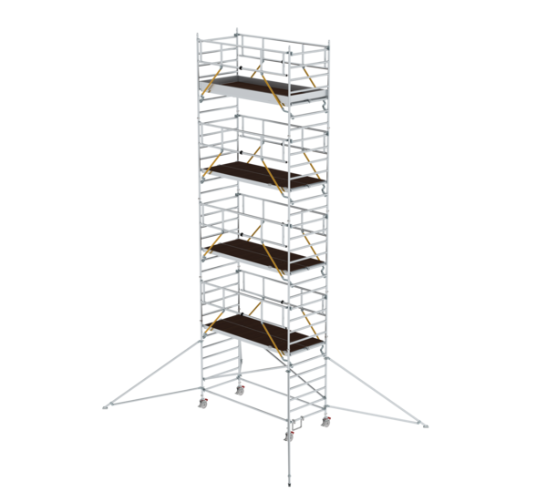 Mob. scaff SG 3,00x1,35 m w. outr. & db.pf, pfh 8,39 m | © MUNK GmbH