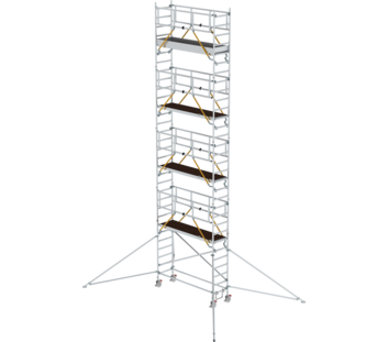 Échaf. roulant SG av stab 2,45x0,75 m, haut. PF 8,39 m | © MUNK GmbH