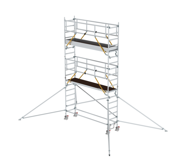 Mob. scaff. SG w. outr. 3,00x0,75 m, pfh 4,47 m | © MUNK GmbH