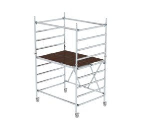 Fold. scaff. w. ext. unit 1.35x1.80m | © MUNK GmbH