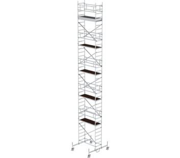 Mob.scaff. 0.75x1.80m chass.bar,pf H=10.45m | © MUNK GmbH