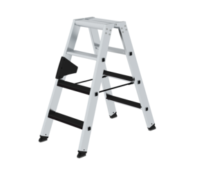 Double-sided ladder, 2-sid. acc.w.clip-step,2x4 st | © MUNK GmbH