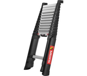Telescopic ladder with steps, Prime Line, 13 steps | © Telesteps AB