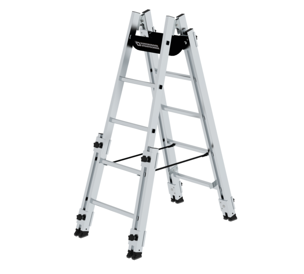 Échelle double en aluminium 2 x 5 barreaux | © MUNK GmbH