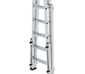 Alu. double-sided ladder, 2x5 rungs | © MUNK GmbH