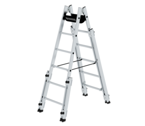 Aluminium Stehleiter, 2x6 Sprossen | © MUNK GmbH