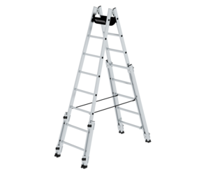 Échelle double en aluminium 2 x 8 barreaux | © MUNK GmbH