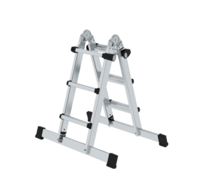 Telescopic ladder 4-sec. with stabiliser, 4x3 rgs | © MUNK GmbH