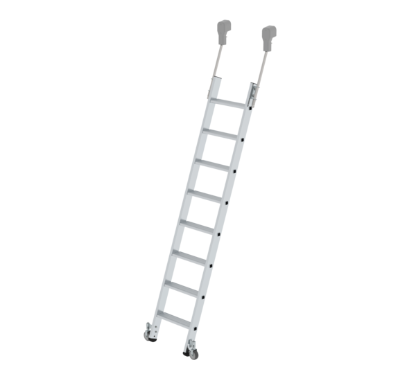 Step shelf ladder, mobile, 8 steps | © MUNK GmbH