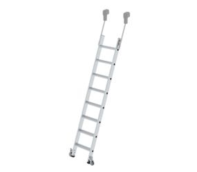 Step shelf ladder, mobile, 8 steps | © MUNK GmbH